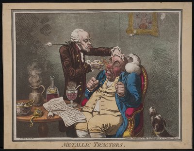 Metallic Tractors, 1801 by James Gillray